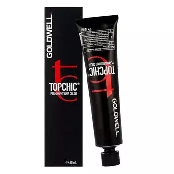 Стойкая краска для волос крем-блонд пепельный, 60 мл Goldwell Topchic, цвет blonding cream ash
