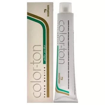 Стойкая краска для волос Tocco Magico Color Ton 1N-1.0 Черная краска для волос унисекс 3,3 унции, Color-Ton