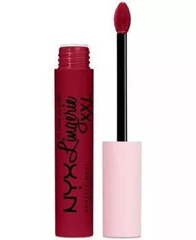Стойкая матовая жидкая губная помада Lip Belgium XXL Nyx Professional Makeup, цвет Sizzlin'