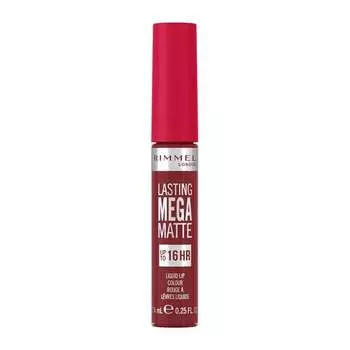 Стойкая матовая жидкая помада 930 Ruby Passion, 7,4 мл Lasting Mega Matte, Rimmel
