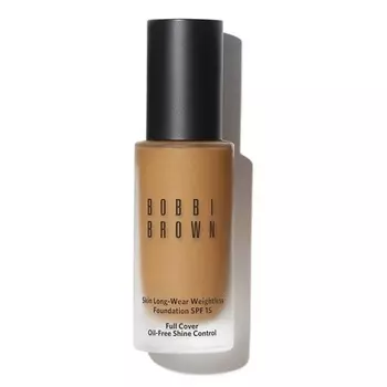 Стойкая невесомая тональная основа Bobbi Brown Skin SPF15 Golden Natural w058 30 мл