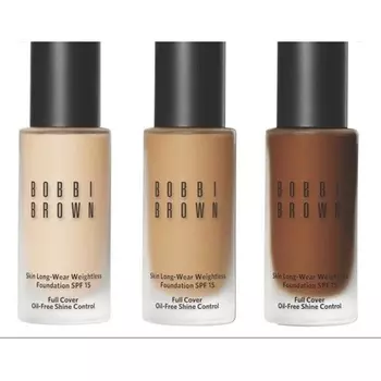 Стойкая невесомая тональная основа Bobbi Brown Skin нейтрального миндаля