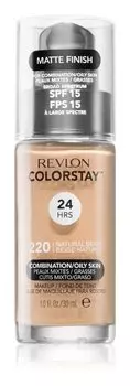 Стойкая основа для жирной и комбинированной кожи Revlon Cosmetics ColorStay™, оттенок 220 Natural Beige 30 мл