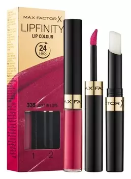 Стойкая помада с бальзамом Max Factor Lipfinity Lip Colour, оттенок 335 Just In Love