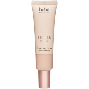 Стойкая тональная основа с плотным покрытием 5w wheat, 30 мл Hebe Professional Better skin flawless stay foundation, цвет 5w wheat