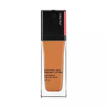 Стойкая увлажняющая основа под макияж Synchro Skin Radiant Lifting Foundation Spf30 Shiseido, цвет bronze