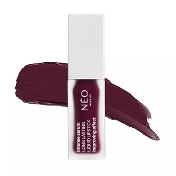 Стойкая жидкая губная помада 10 Plum Burgundy 5 мл Neo Make Up