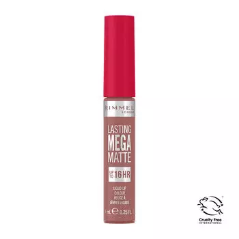 Стойкая жидкая матовая помада 709 без бретелек Rimmel Lasting Mega Matte, 7,4 мл