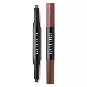 Стойкие двухсторонние кремовые тени для век dual-ended long-wear cream shadow stick Bobbi Brown, цвет rusted pink/ cinnamon