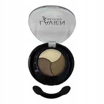Стойкие тени для век Brown Pearl, трио Lavien от Revers III 09