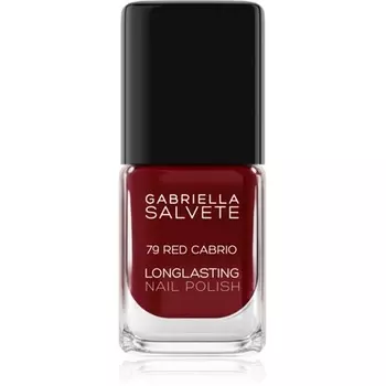 Стойкий эмалевый лак для ногтей 11 мл — Красный кабриолет Gabriella Salvete
