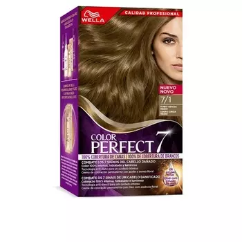 Стойкий цвет Perfect 7 Ash Blonde 60 мл, Wella