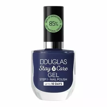 Стойкий лак для ногтей с гелевым эффектом douglas make up stay & care gel polish Douglas Collection, цвет nr. 31 stay at night, 10 мл