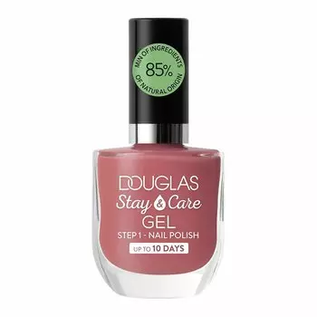 Стойкий лак для ногтей с гелевым эффектом douglas make up stay & care gel polish Douglas Collection, цвет nr. 8 wild and free, 10 мл