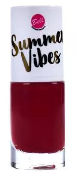 Стойкий лак для ногтей Vegan, 04 красный, 5 мл Bell