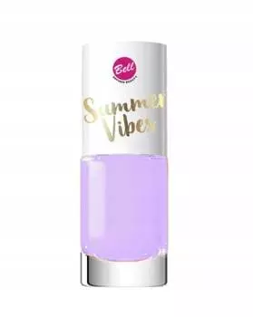 Стойкий веганский лак для ногтей, оттенок 08 светло-фиолетовый, 5 мл Bell