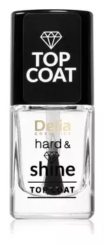 Стойкое верхнее покрытие Delia Cosmetics Hard & Shine
