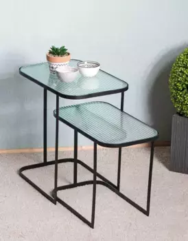 Стол для гнездования HAKU 49х51х32 см, черный