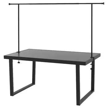 Стол Ikea Vrmans/helge Decorative Bar For Outdoor Use, темно-серый, черный, 161 см
