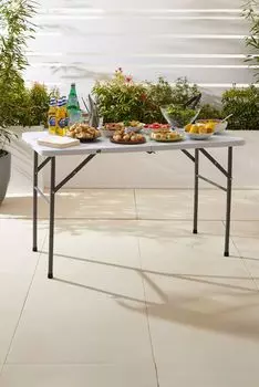 Стол портативный Neo для пикника, белый