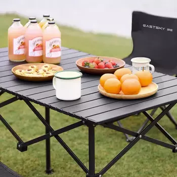 Стол складной походный Yike Egg Roll (черный длинный стол) EKH-9021