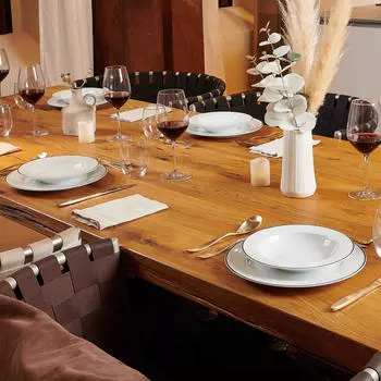 Столичный сервиз enna 12 шт Mser, белый