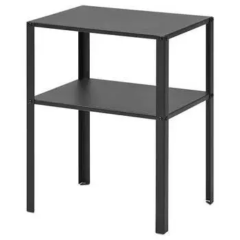 Столик прикроватный Ikea Knarrevik, 42х34 см, черный