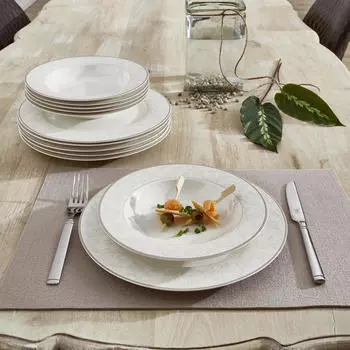 Столный сервиз изабелла 12 предм Ritzenhoff, бежевый