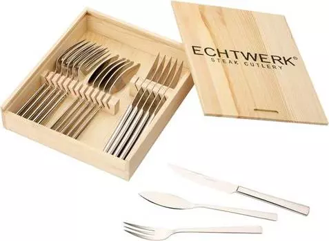 Столовые приборы для стейка sarre ew sb 0565 18 шт. 123 Furniture, серебряный