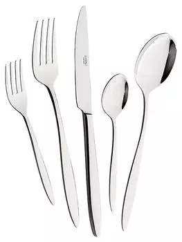 Столовые приборы Mulex Cromirage Lorella полированная нержавеющая сталь 18.10 30 шт