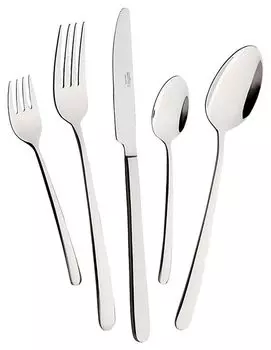 Столовые приборы Mulex Cromirage Pavia полированная нержавеющая сталь 18.10 30 шт