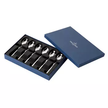 Столовые приборы New Wave набор ложек для эспрессо/мокко, 6 предметов Villeroy & Boch, серебро
