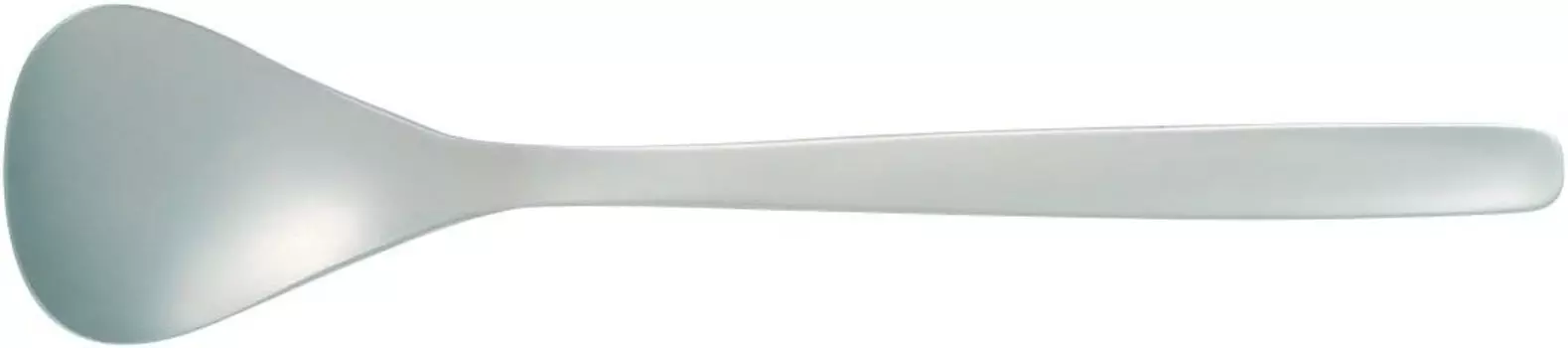 Столовые приборы Sori Yanagi простой формы для удобства использования, нержавеющая сталь Tsubamesanjo, сервисная ложка, матовая поверхность, столовые приборы простого дизайна, можно мыть в посудомоечной машине, нержавеющая сталь 18-8, Service Sp...