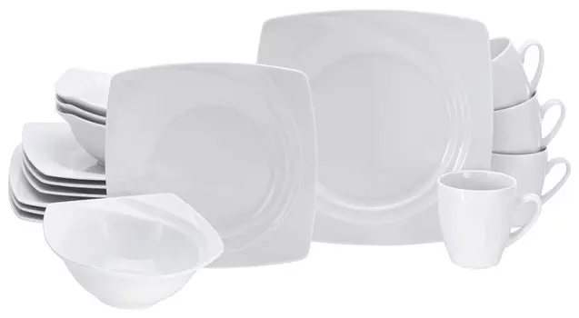 Столовый набор Creatable, белый