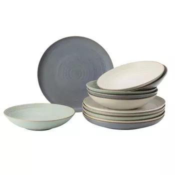 Столовый набор Nature Mixed 12 предметов Thomas, красочный