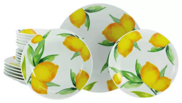 Столовый сервиз Creatable, многоцветный