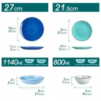 Столовый сервиз из керамики Vancasso