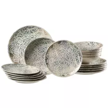 Столовый сервиз Ritzenhoff & Breker «Луиг», (набор, 18 предметов), керамика, технология цифровой печати, цвет Bunt