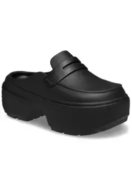 Стомп-лоферы Crocs, черный