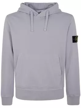 Stone Island базовое худи, серый