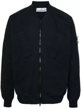 Stone Island бомбер с нашивкой Compass, синий