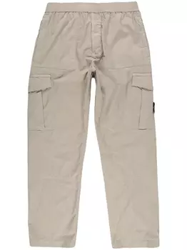 Stone Island брюки карго с логотипом Compass, нейтральный цвет
