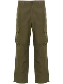 Stone Island брюки карго с нашивкой Compass, зеленый