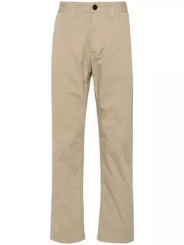 Stone Island брюки с логотипом Compass, нейтральный цвет