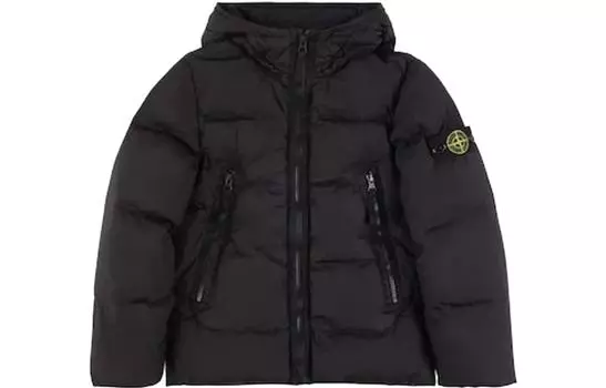 STONE ISLAND Детская куртка, цвет Black