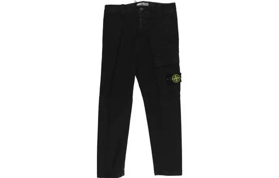 STONE ISLAND Детские повседневные брюки, цвет Black