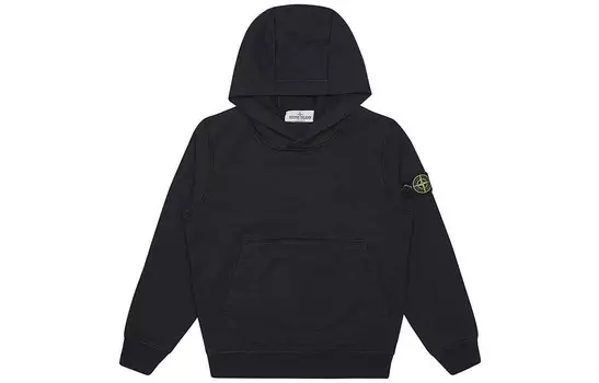 STONE ISLAND Детский свитшот, цвет Black
