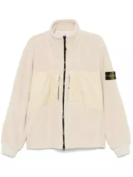Stone Island флисовая куртка, серый