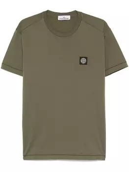 Stone Island футболка 2100039, зеленый
