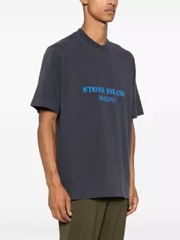 Stone Island футболка Marina, синий